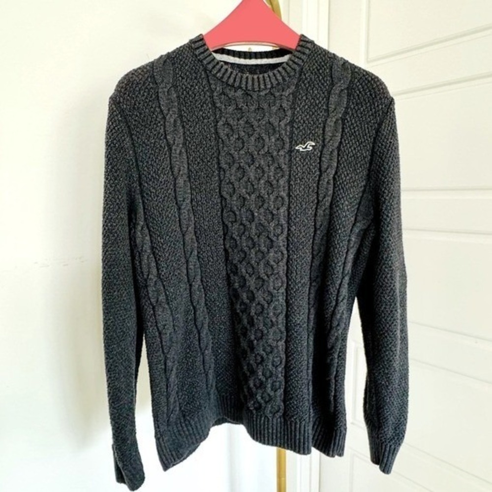Men's Cable Knit ALT ASO The Voice Adam Levine Cabincore Inspired Sweater L